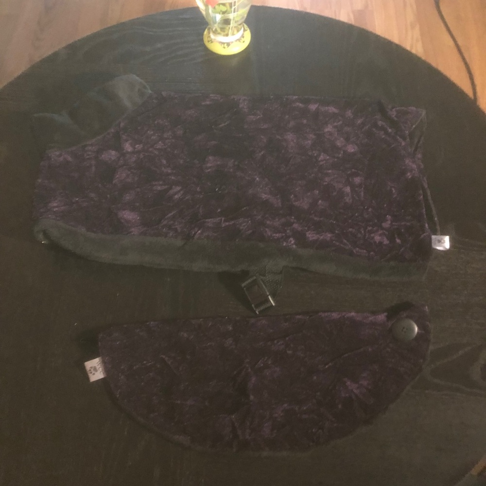 Handmade Original Dog Coat and Matching Neck Wrap